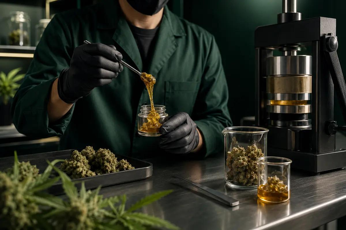 Cannabis Weiterverarbeitung
